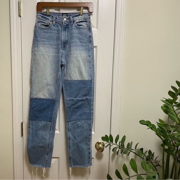 BDG slim Straight patch work jeans 26 - Picture 2 of 12